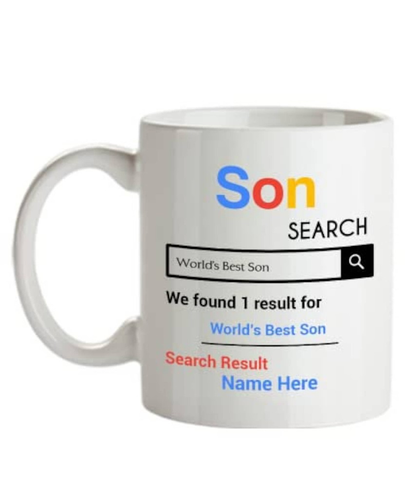 Personalized Son Mug Personalized Son Gifts Customized With Your Favorite Son