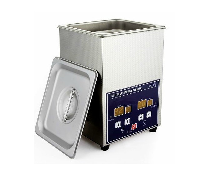 2L 70W Stainless Steel Jewelry Ultrasonic Cleaner with Heater Timer