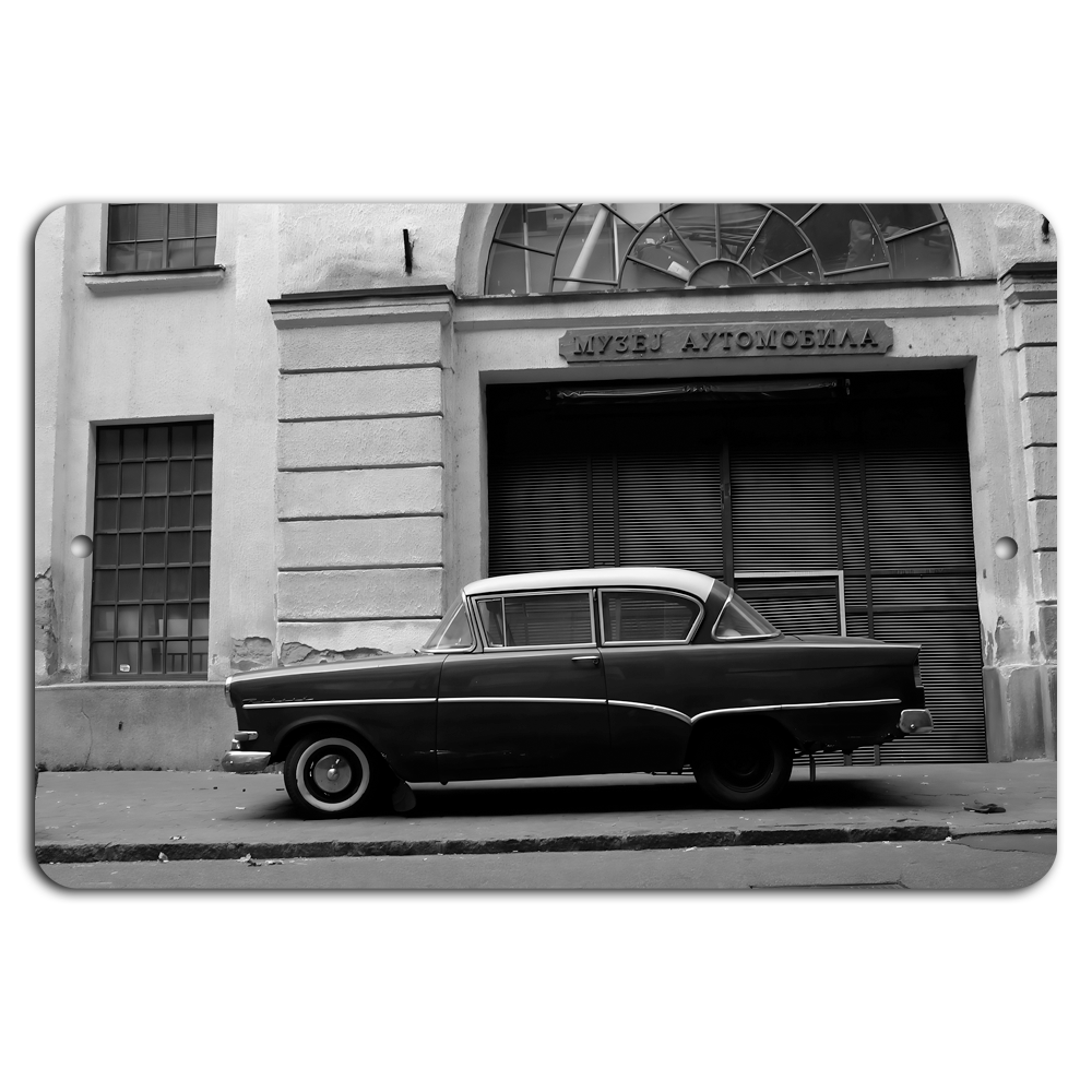 Retro Ride: Vintage Car Charm on Classic Streets