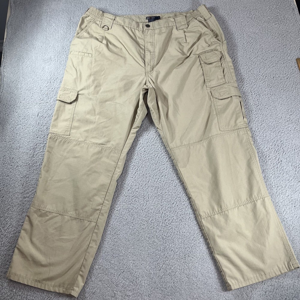 5.11 Tactical Taclite Pro Ripstop Cargo Pants Mens 42x34 74273 Beige