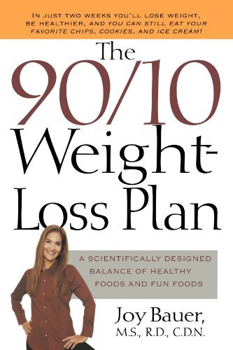 The 90/10 Weight-Loss Plan by Bauer, Joy  New 9780312303976 Fast Free Shipping-