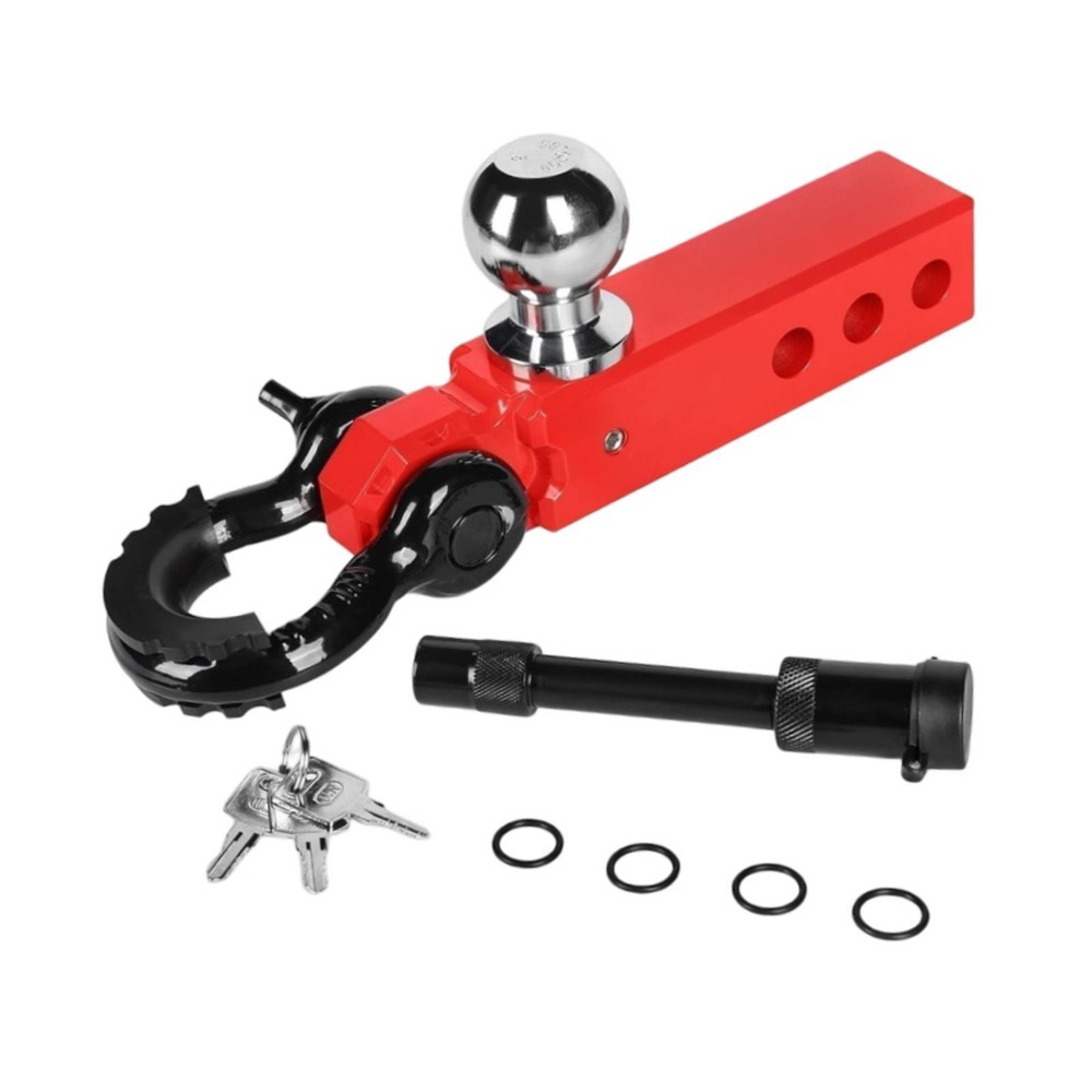 Heavy-Duty U Shackle Towing Hook for Vehicle Recovery and Breakdowns  