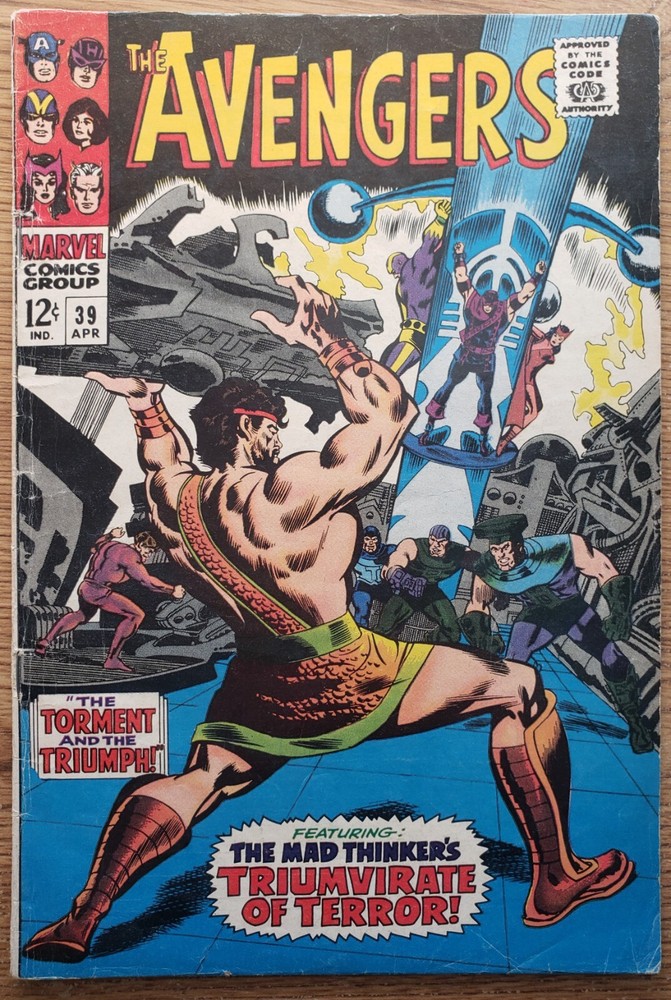 Avengers #39 FN 6.0 