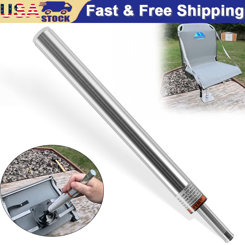 3/4 Inch Non-Threaded Boat Seat Lock Pin Post SP-2164 for Fishing 16 Inch