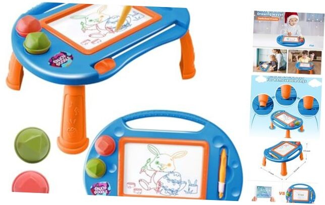 Magnetic Drawing Board for Toddlers Age 2-3 Years Boys Girls