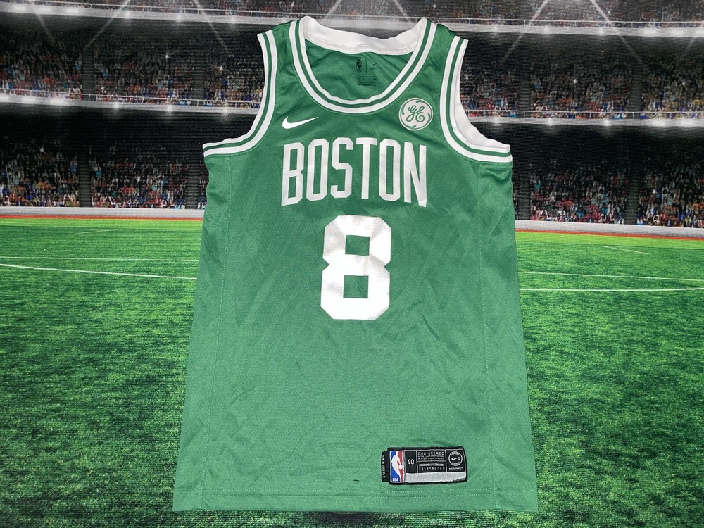 Boston Celtics Kemba Walker #8 Nike Jersey Mens Sz Small-40 Preowned Green