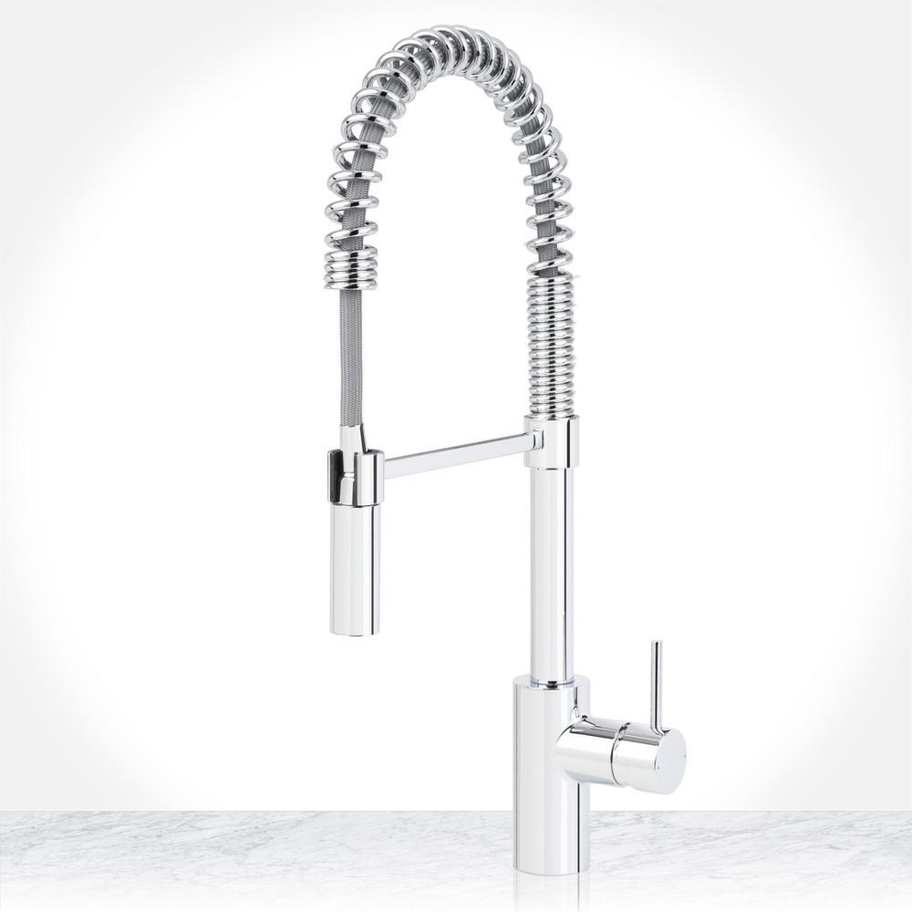 Miseno MK6557 Mia 1.8 GPM Chrome Pulldown Pre-Rinse Kitchen Faucet