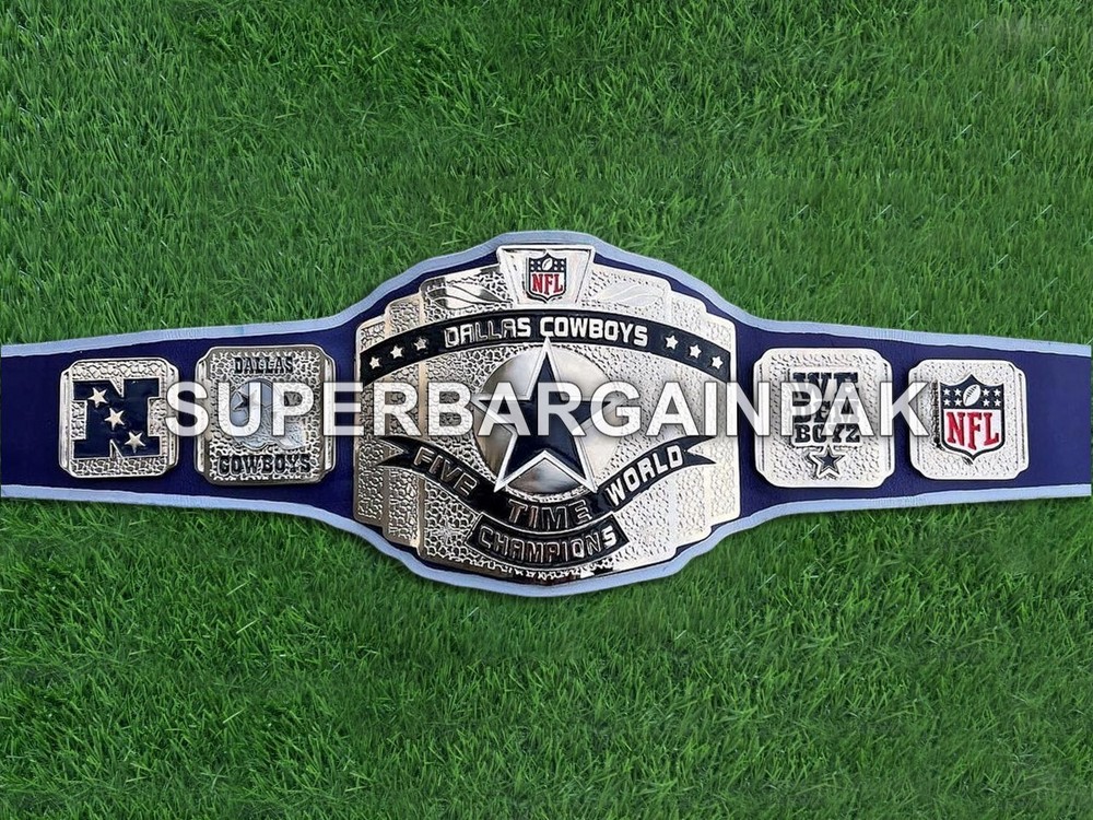 Dallas Cowboys Championship Wrestling Brass 2mm Belt