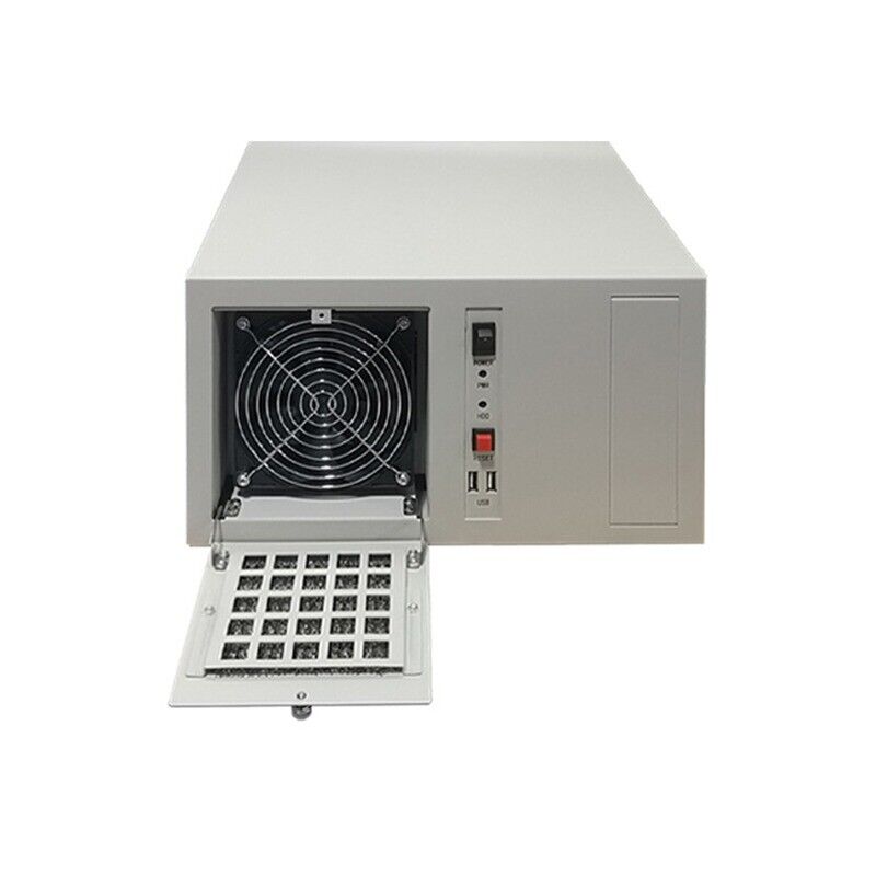 Wall-Mounted 4u Industrial Control Chassis 7-Slot ATX Power Optical Drive Chassi
