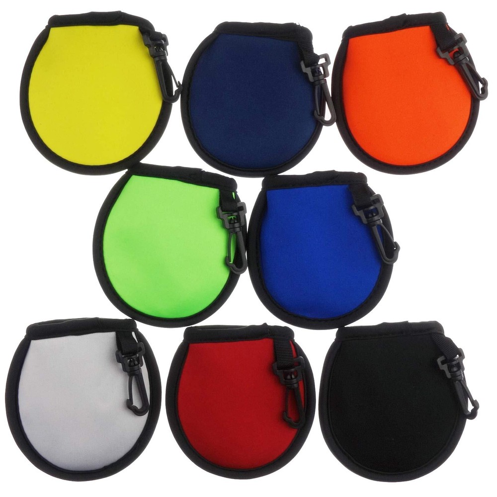 8/10 Pack Portable Pocket Golf Ball Washer Golf Ball Cleaner Pouch