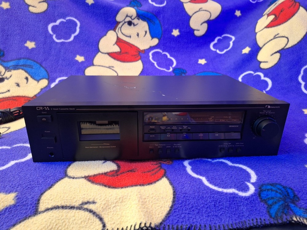 Vintage Nakamichi CR-1A Vintage Stereo Cassette Deck