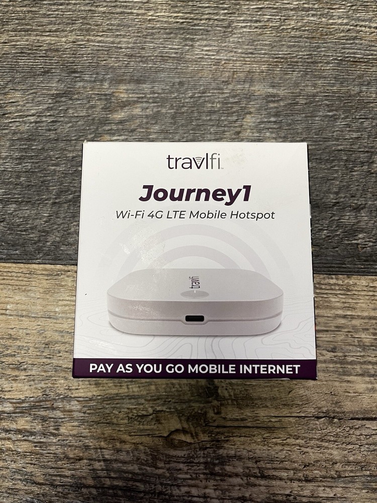 TravlFi Journey1 LTE Wi-Fi Hotspot RV Travel Internet Multiple Networks