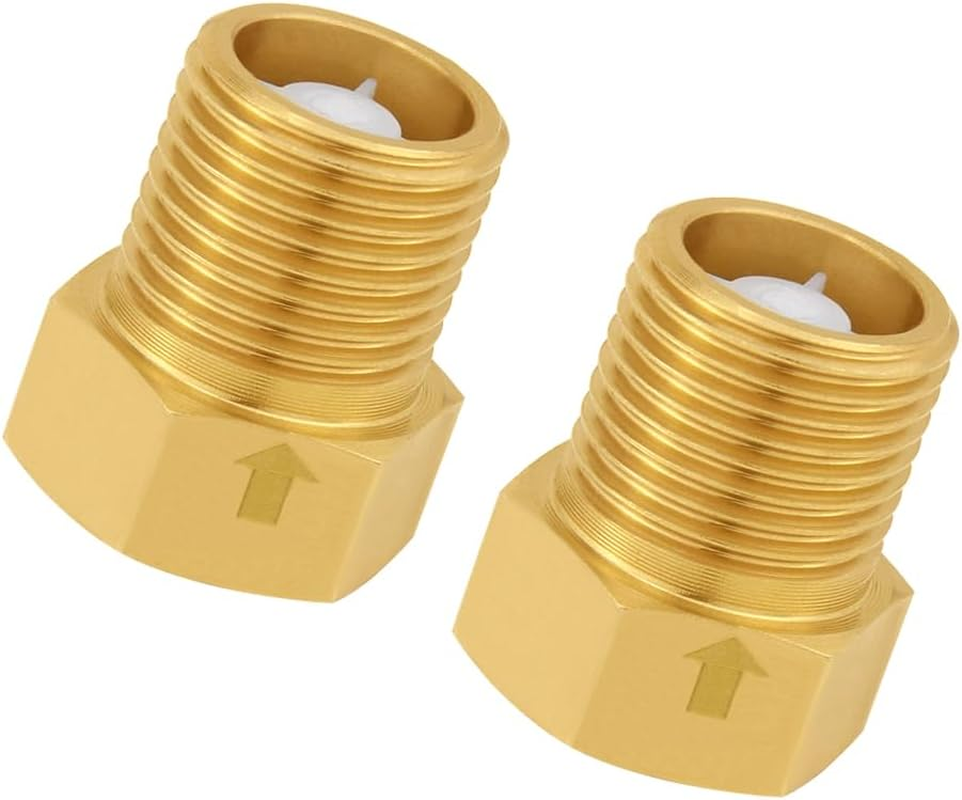 1/2 Inch Brass Check Valve Female to Male Thread Non-Return One Way