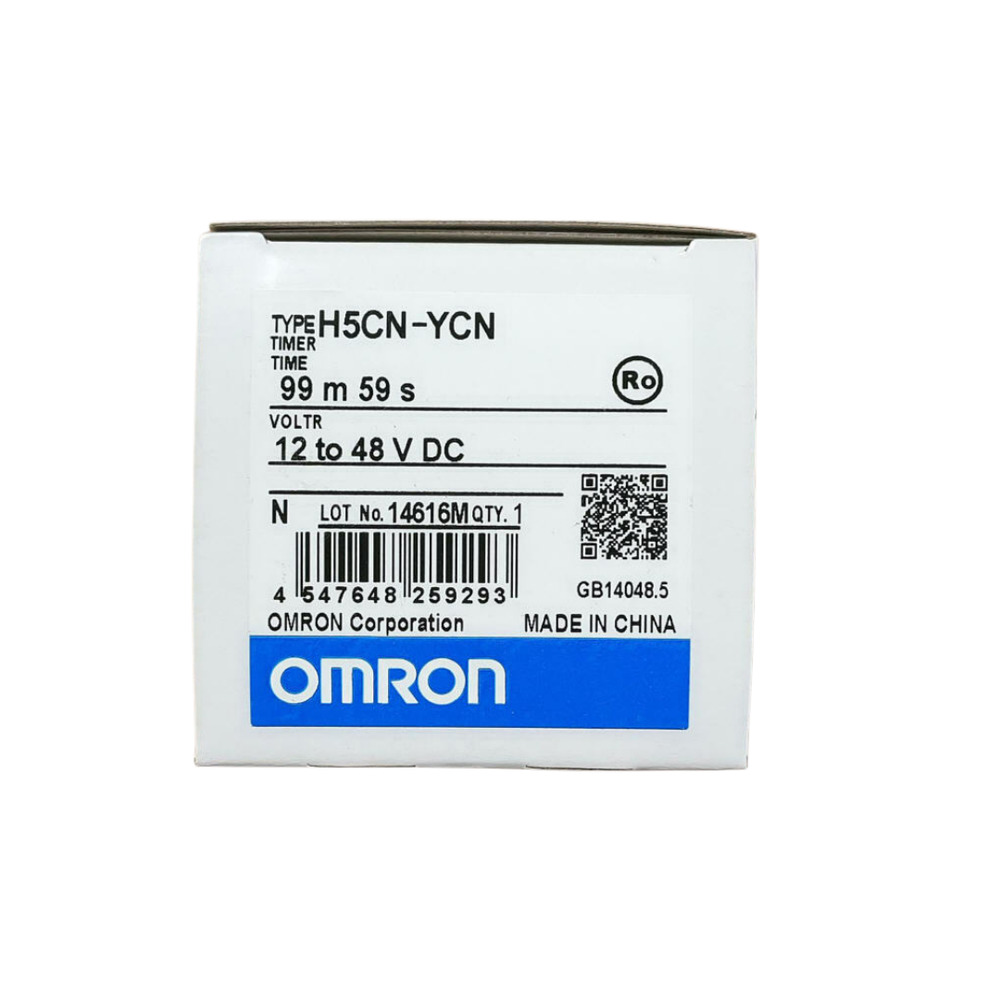 New In Box OMRON H5CN-YCN Timer Relay #XG2