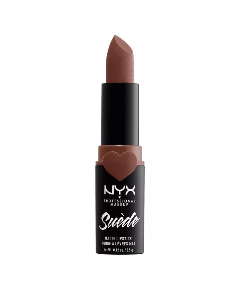 NYX PROFESSIONAL MAKEUP Suede Matte Lipstick, Vegan Formula - Free Spirit