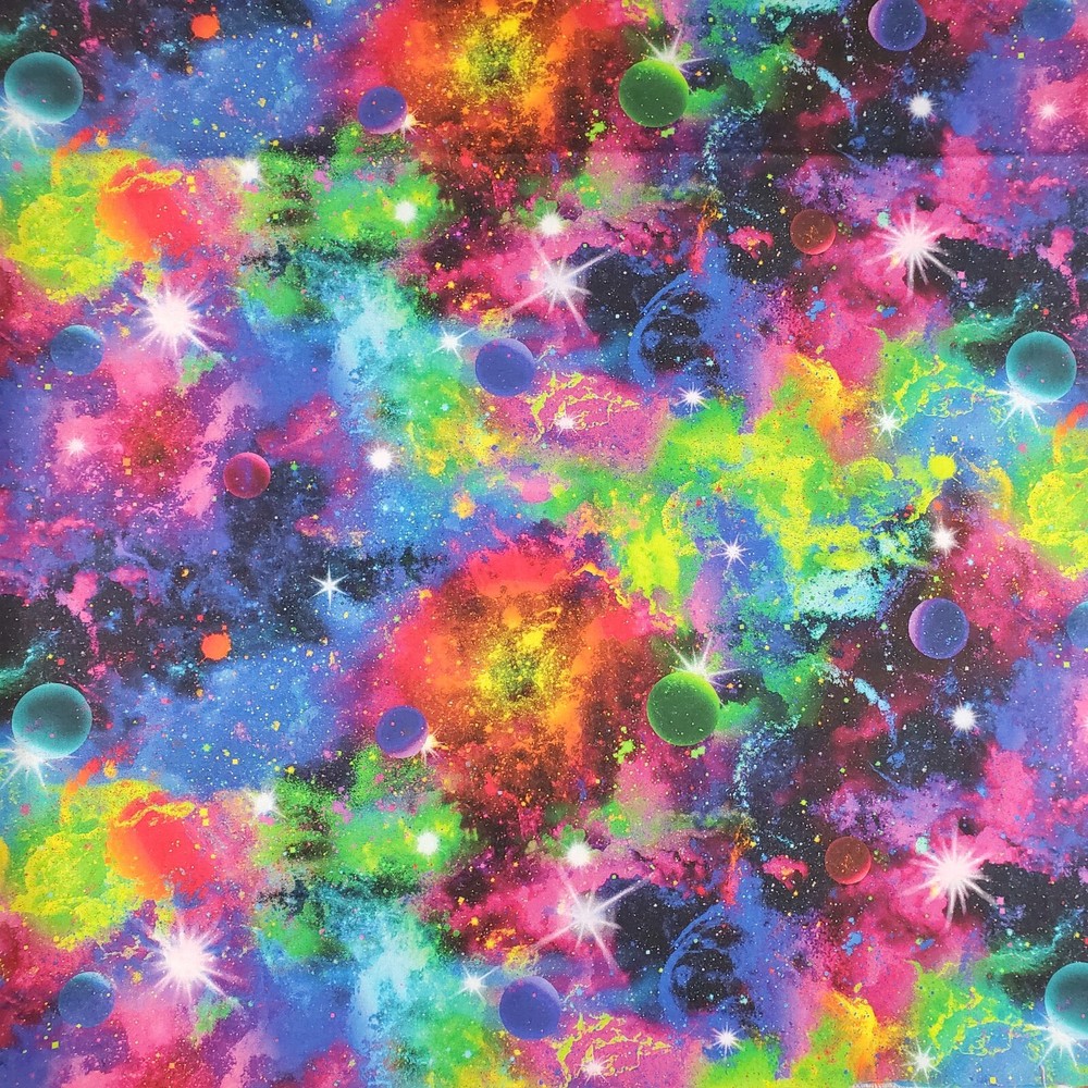 Cosmic Celestial Space over 1 yard (43
