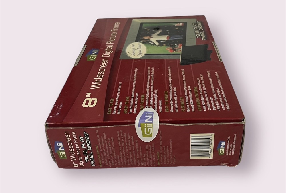 Giinii GN-801W 8-Inch Digital Photo Frame with WiFi-image