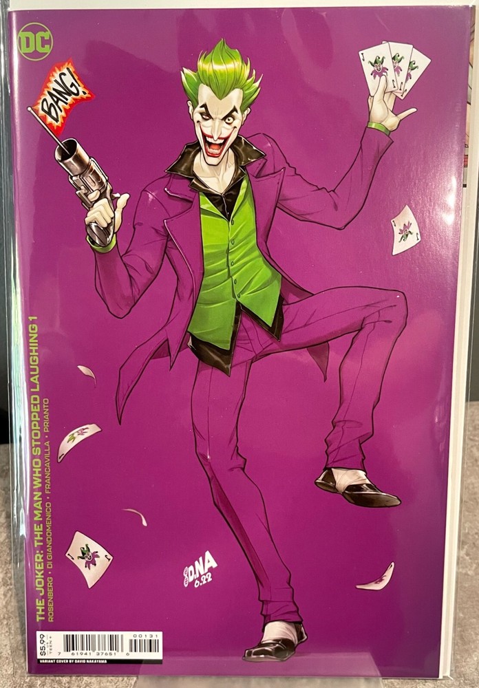 The Joker: The Man Who Stopped Laughing #1 (DC Comics, 2022) Nakayama Variant