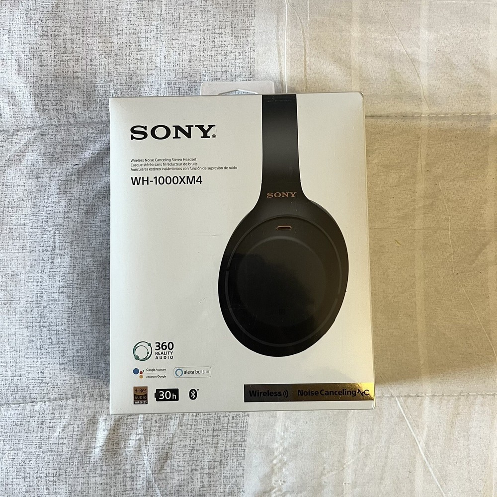 Sony WH-1000XM4 OTE Wireless Headset, NOISE CANCELING - Black *BRAND NEW*