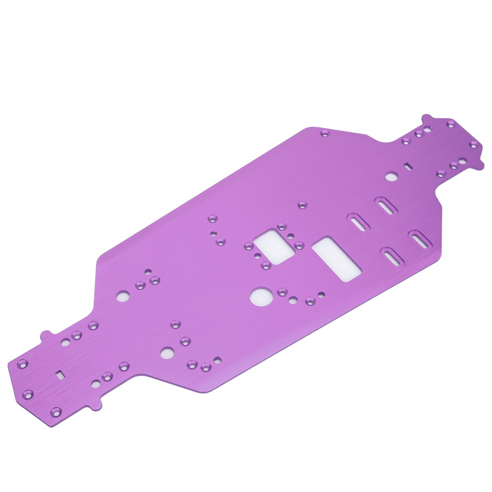 US (Purple)Aluminum Alloy Chassis Bottom Plate Replacement Upgrade Parts