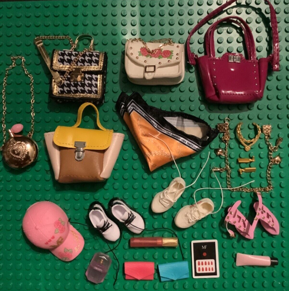 Zuru Mini Brands Fashion You pick, purse, cosmetics makeup, stickers