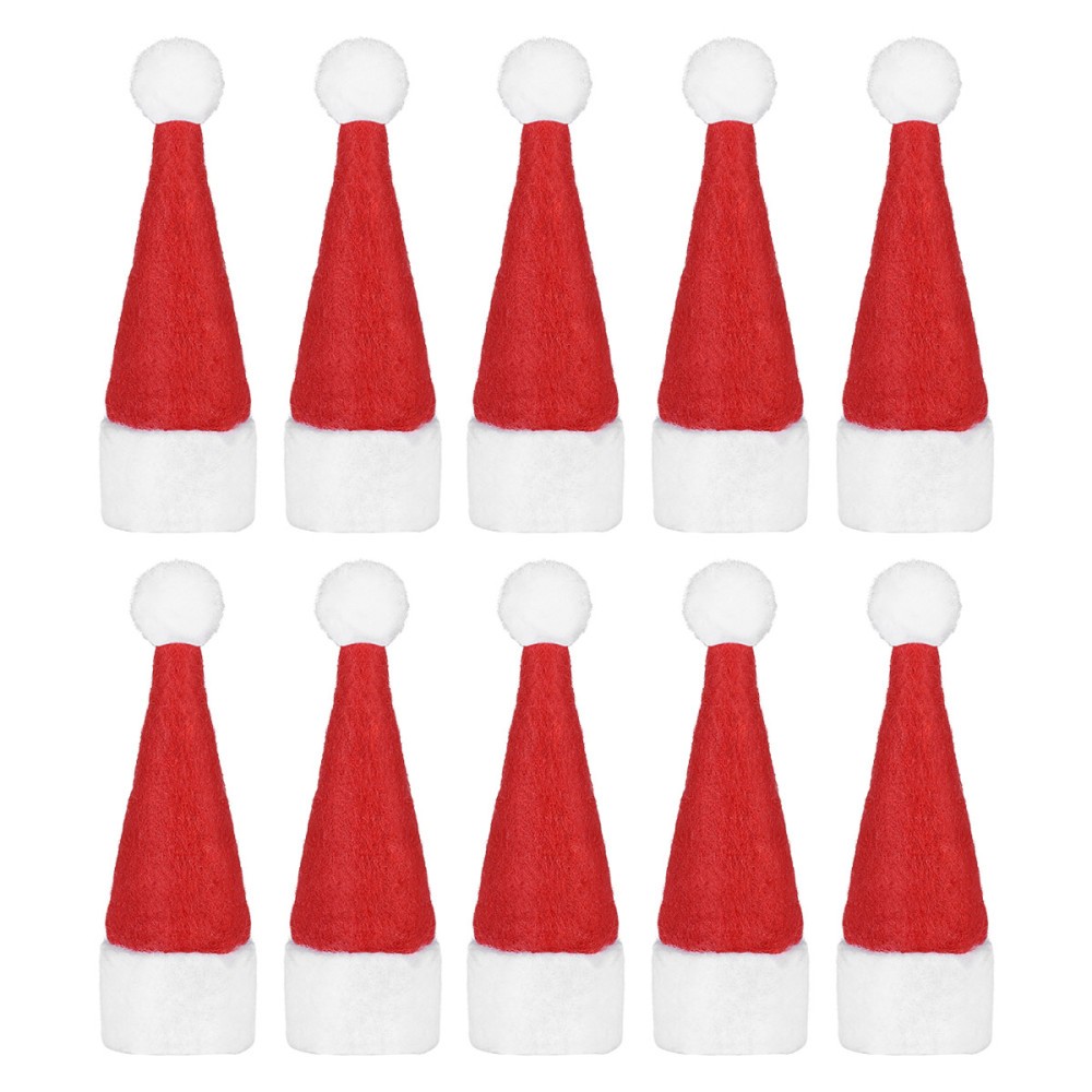 Mini Santa Hat for Lollipop - Festive Holiday Party Accessory