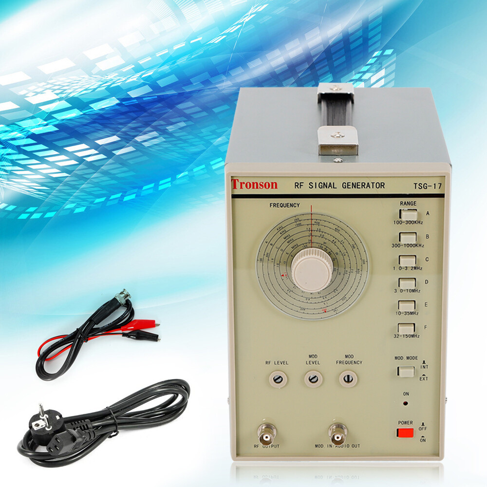 TSG-17 High Frequency RF/AM Radio Frequency Signal Generator 100kHz-150MH NEW