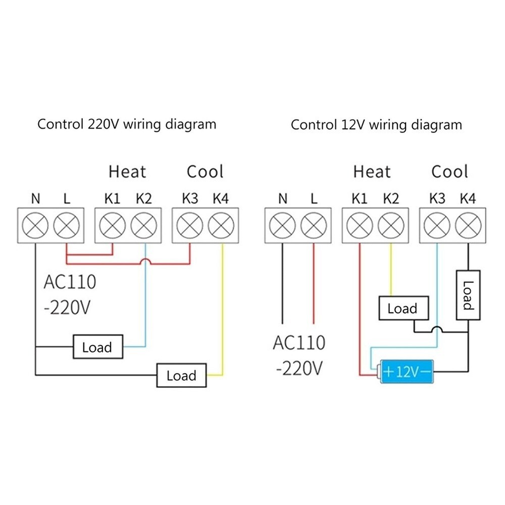 Digital Temperature Controller W1213 with Auto Timer for Energy Efficiency  -image