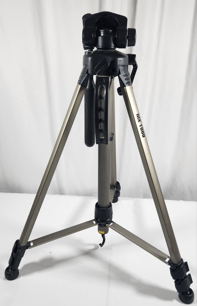 MX 1000 TRIPOD CAMERA ACCESSORY WITH LEVEL ADJUSTABLE LEGS