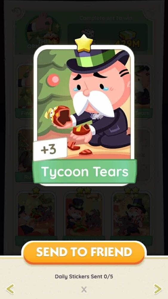 Tycoon Tears - 1⭐ Sticker (Read Description) Instant Delivery