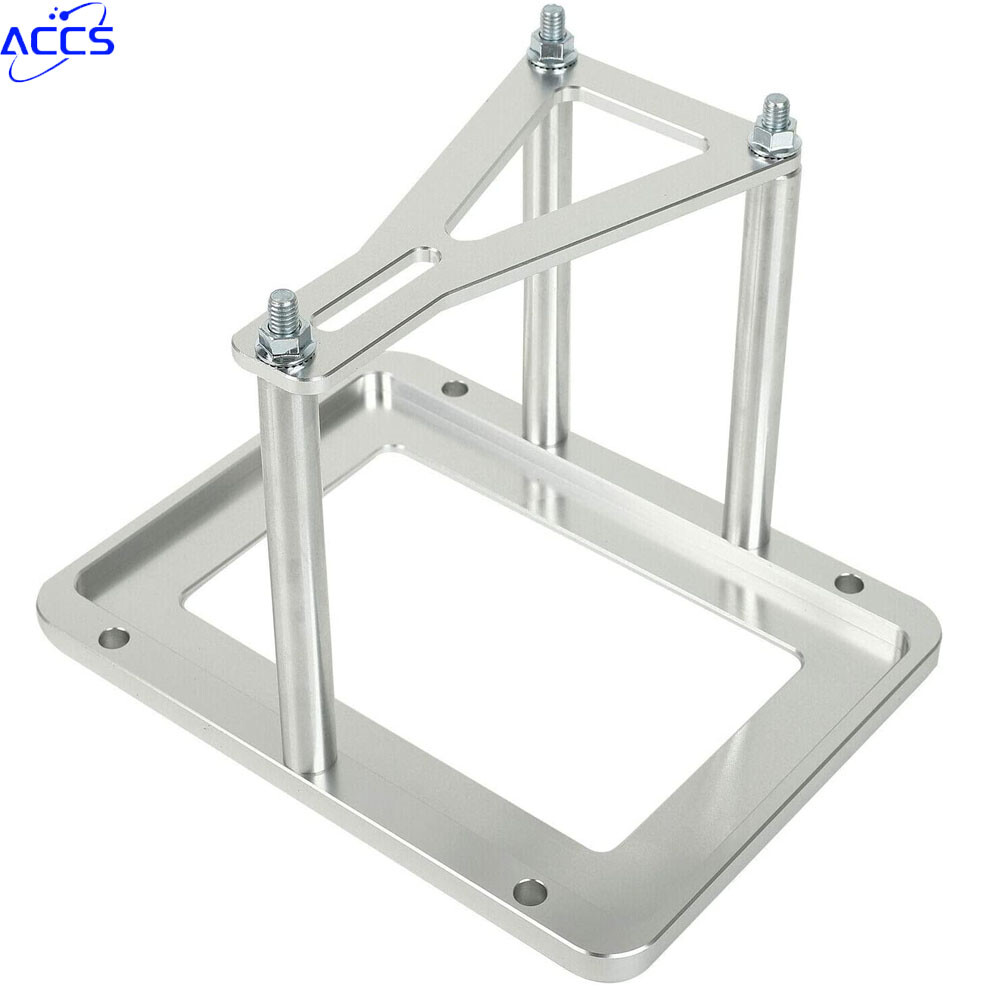 Billet Car Battery Tray Hold Down Trunk Relocation Box Aluminum Racing Mount