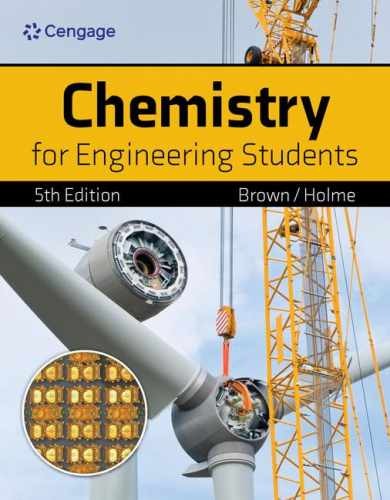 Chemistry for Engineering Students Hardcover by Brown Lawrence and Holme - New Edition