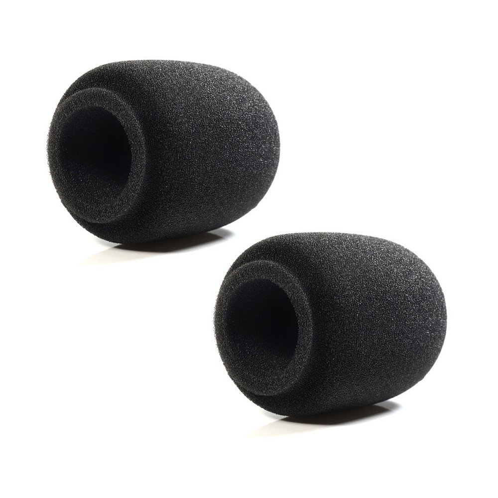2Pcs Microphone Sponge Foam Windscreen Cover For SHURE PGA27 PGA 27 SM7B SM27