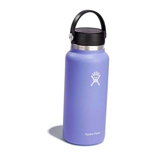 32oz Wide Mouth Flex Cap Lupine Water Bottle