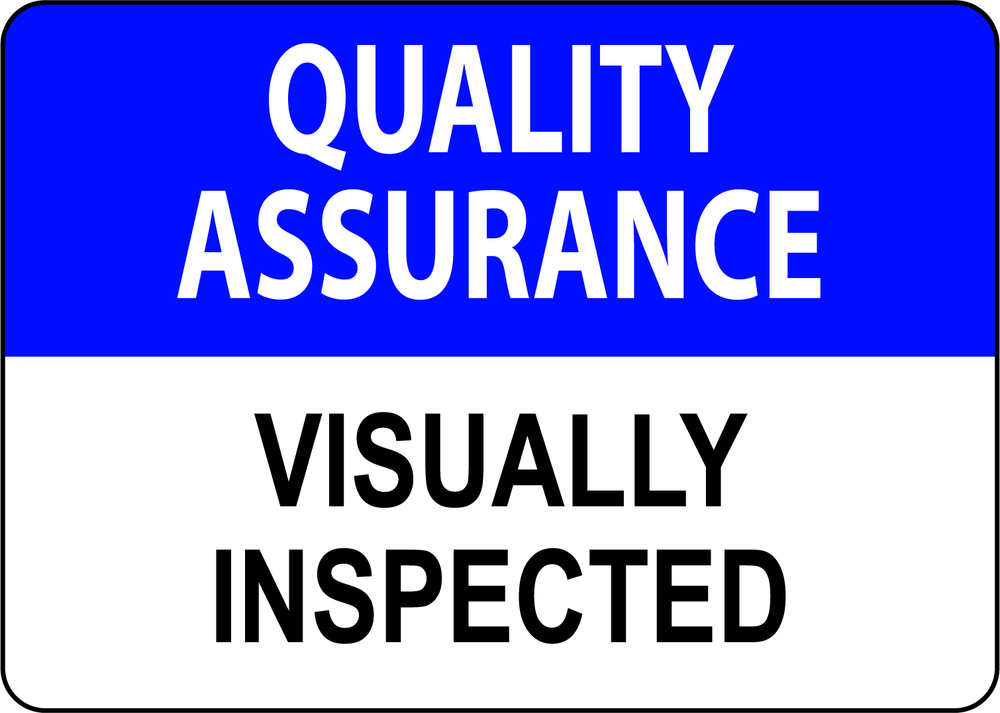 High-Quality Laminated Vinyl Decal Sticker Label | Visually Inspected  