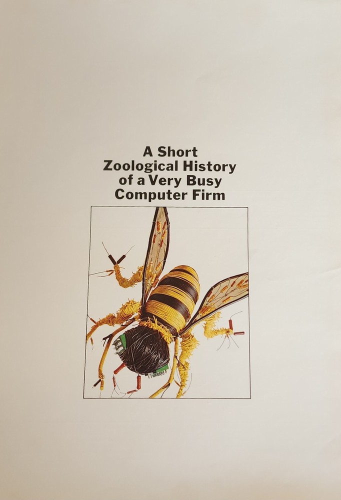 Honeywell Computer Sculpture Art Magazine Ad Zoo Advertisement Rare Display