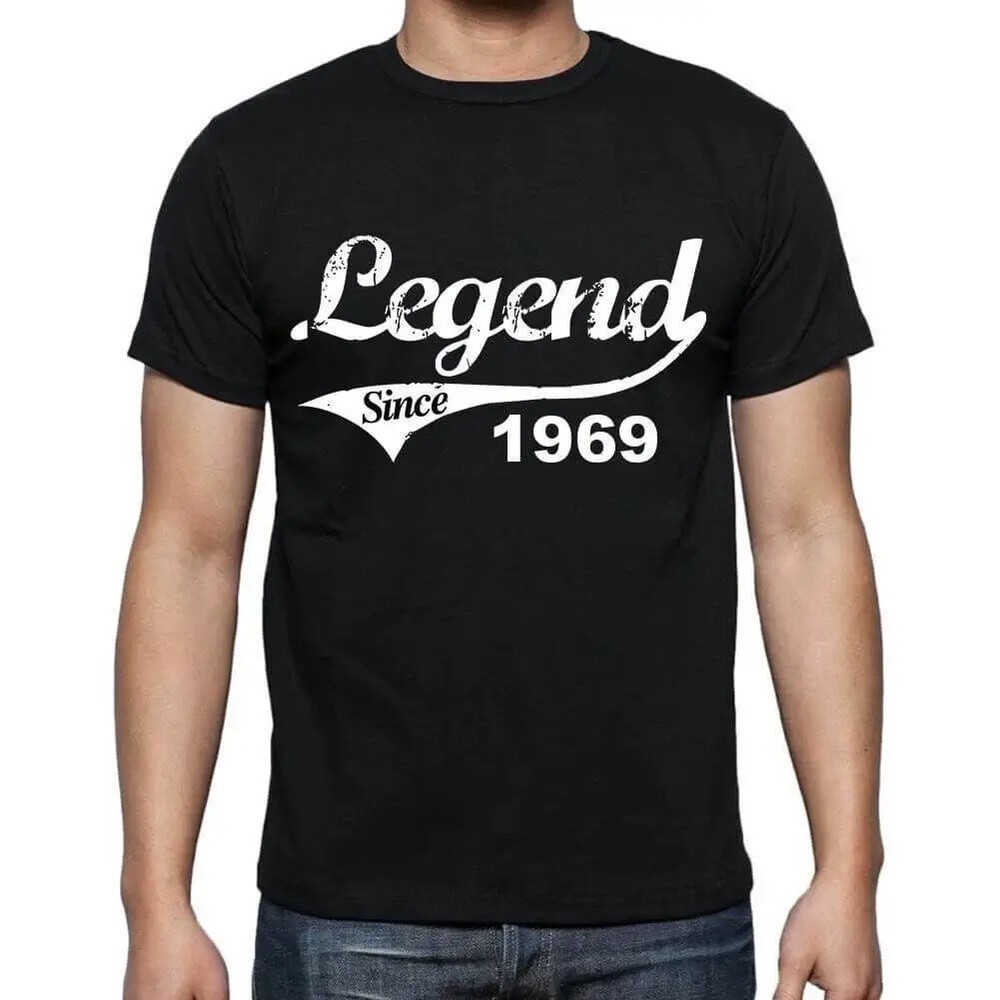 Men's Graphic T-Shirt Legend Since 1969 55th Birthday Anniversary 55 Year Old