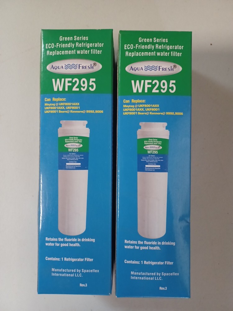 Aqua Fresh WF295 Lot Of 2 Refrigerator Water Filter Maytag - ECO-Friendly New