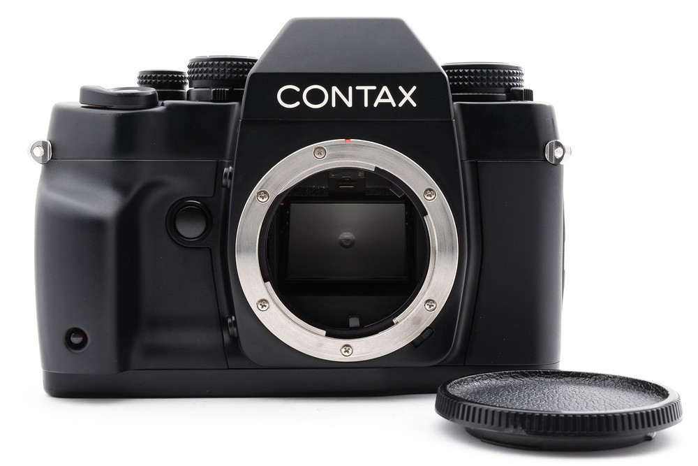 [MINT]  CONTAX RX Black 35mm SLR Film Camera Body C/Y Mount From JAPAN