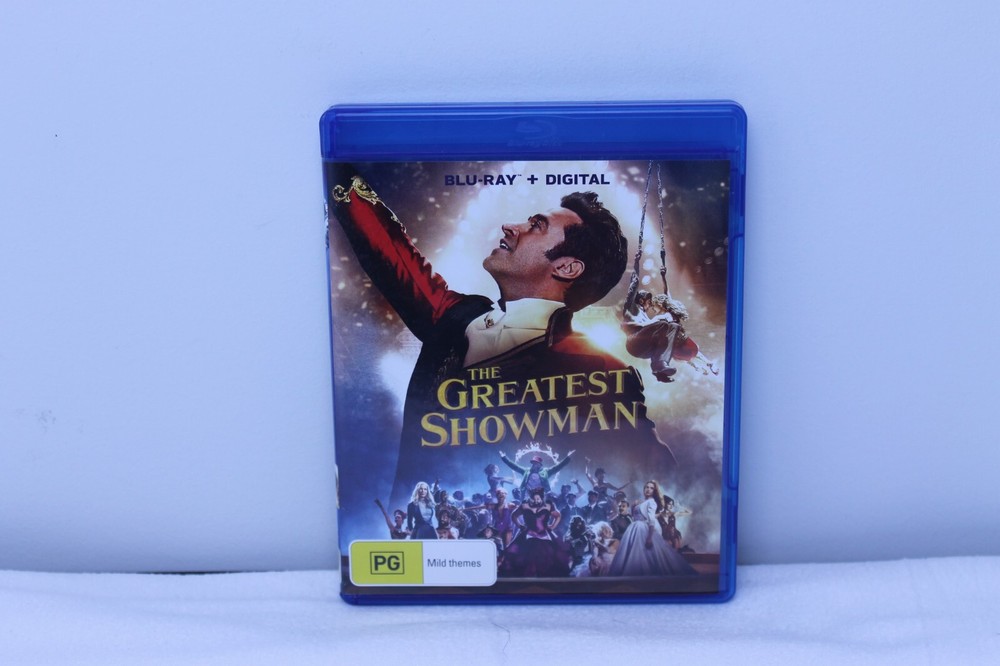 The Greatest Showman Blu-ray  (Hugh Jackman) FAST FREEPOST🍿✅