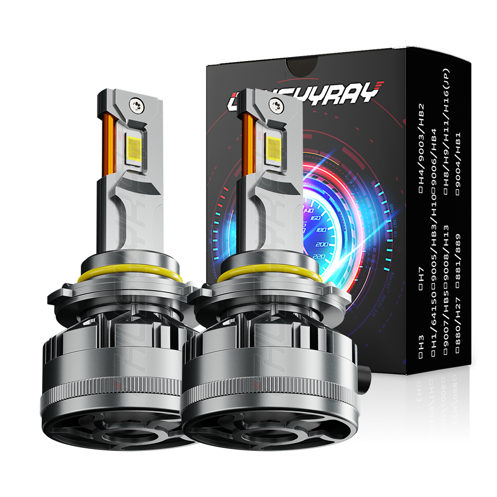 9005 HB3 LED Headlight Bulbs 10000LM Super Bright 6500K White High Low Beam Kit
