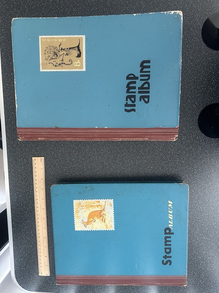 AUSTRALIA - Vintage Stamp Albums with Stamps Pre-Decimal, Mixed Etc Rare Item