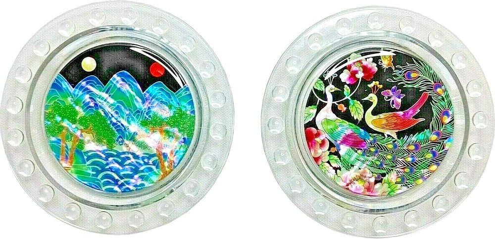 Hecho a mano oriental madreperla café té nácar soporte bebida posavasos taza estera