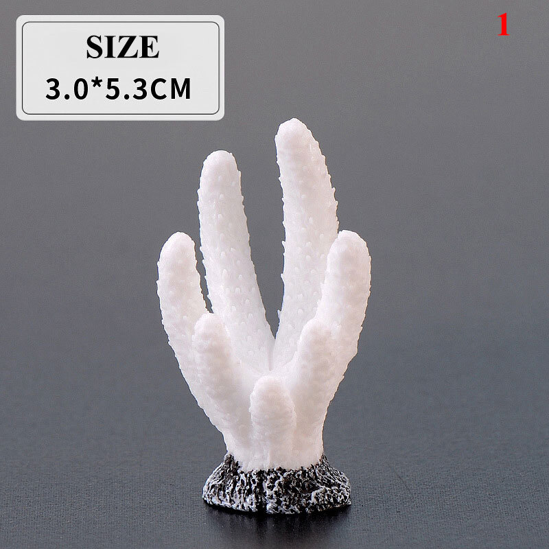 Small Ornaments Fish Tank Decoration Artificial Coral Gifts Aquarium Decor Cut