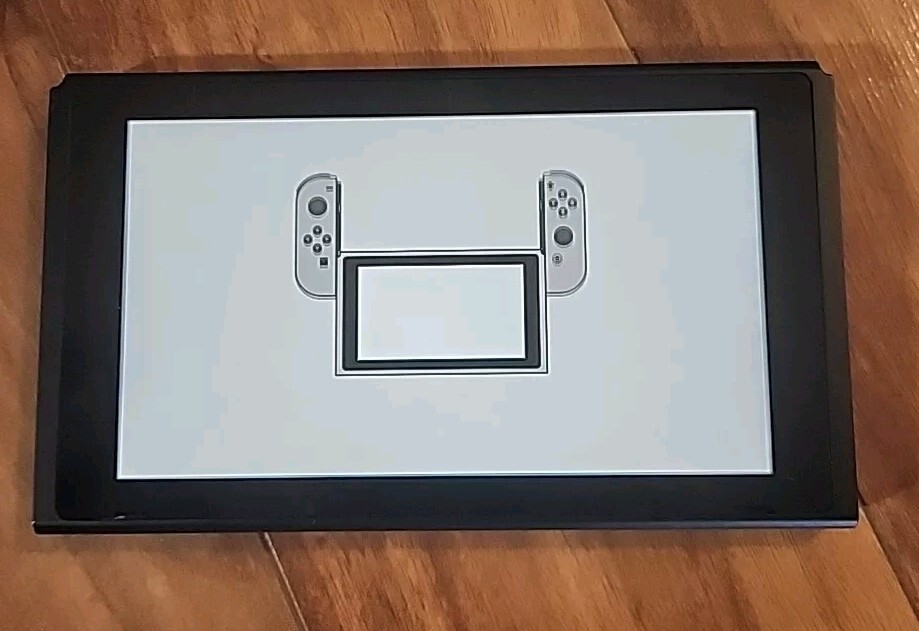 For Parts Or Repair Nintendo Switch  Console - AS IS - Left Joycon Not Recognize