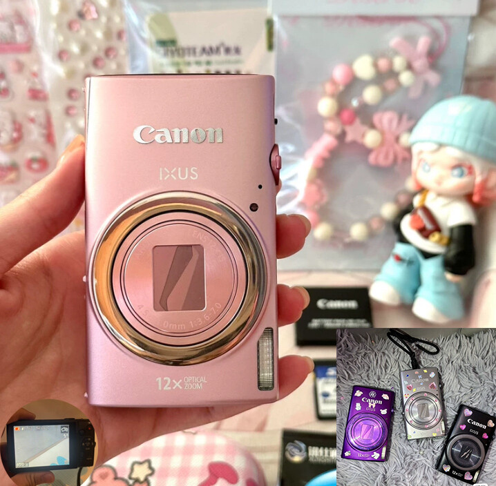 Canon IXY 630 PowerShot ELPH 340 HS IXUS 265 HS 16MP 12x Zoom Digital Camera