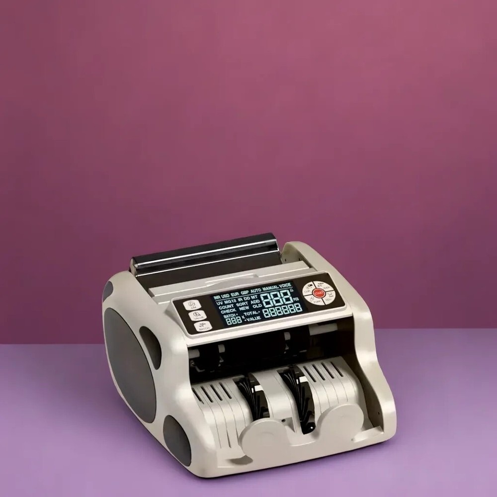Reliable and Fast Bill Counter - Display, Add, and Batch Modes for Efficient