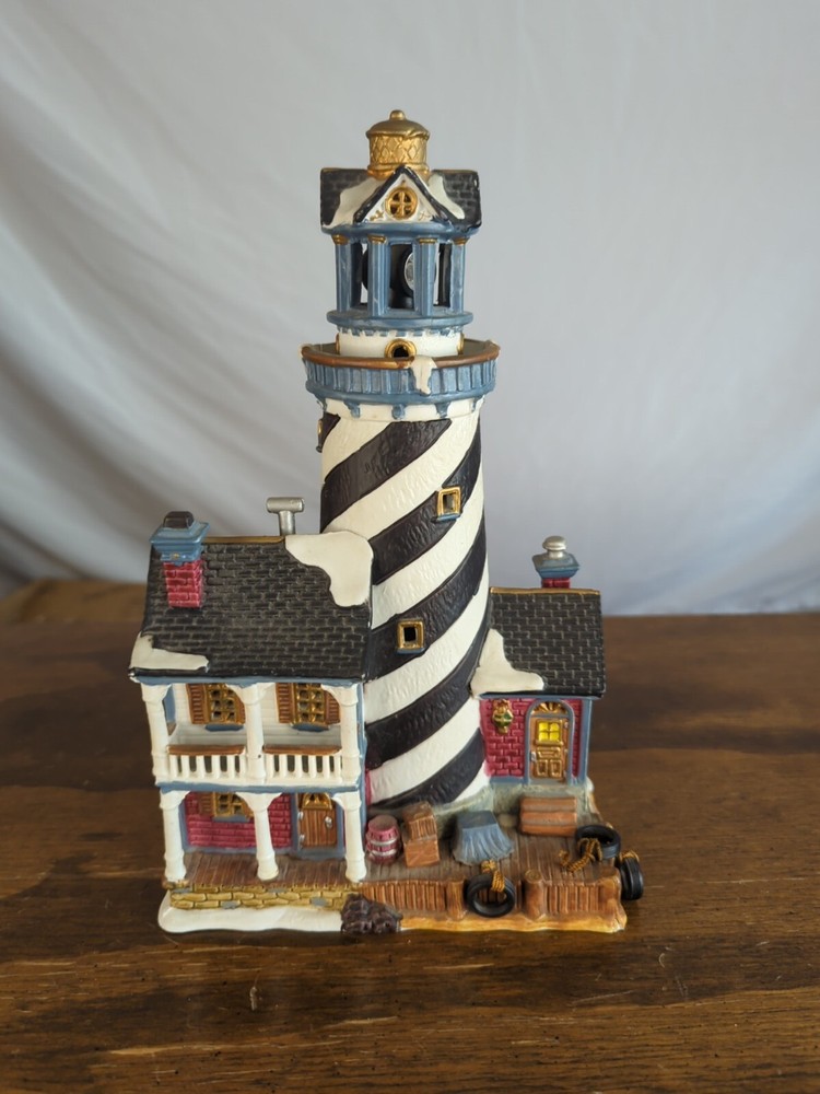 Lemax Spooky Old Cape Lighthouse Halloween Village Decoration  