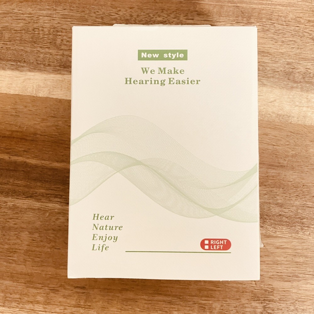 Enafort Hearing Amplifier Rechargeable, Mini CIC Digital Hearing Aid- NEW