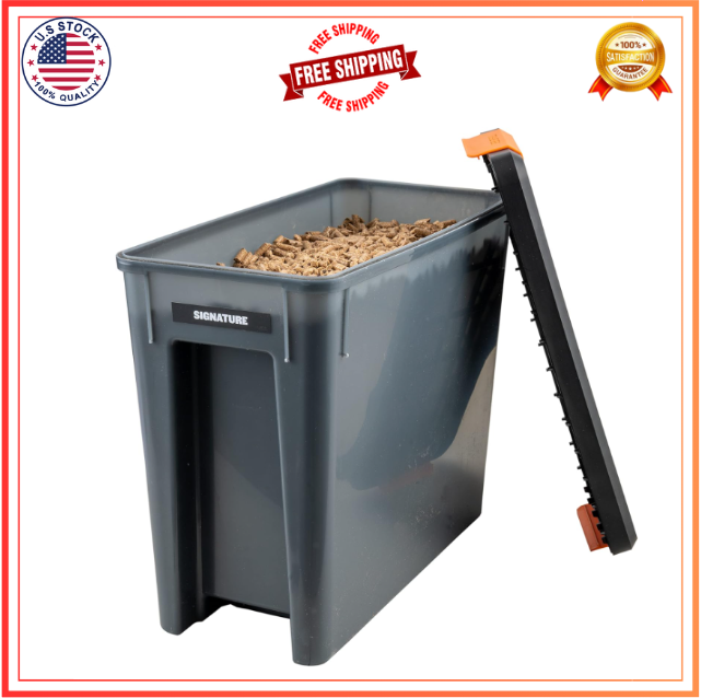 Traeger Grills BAC637 Stay Dry Pellet Bin, Wood Pellet Storage with Locking Lid